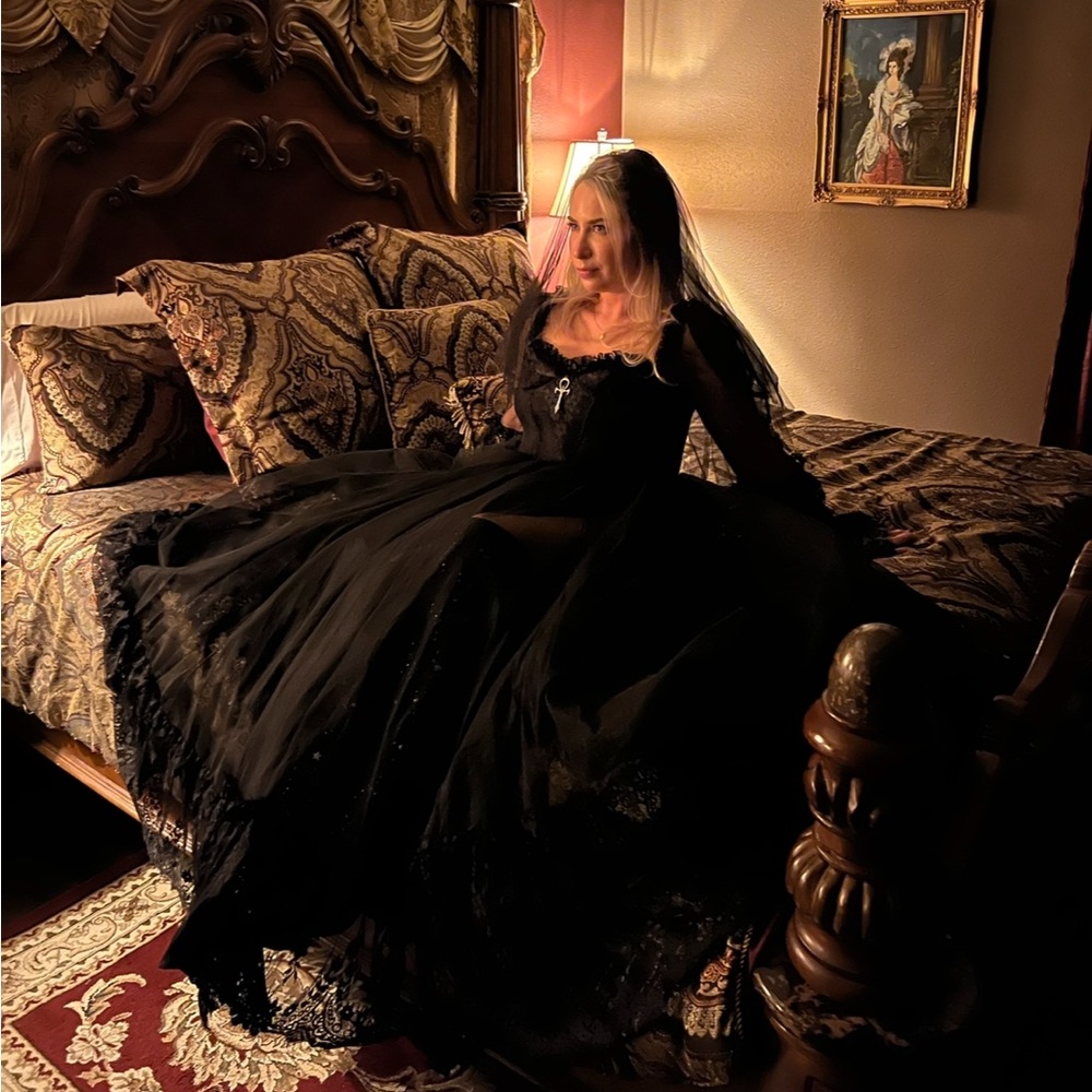 Dance With Death Maxi Dress Widow Dolls Kill Gem